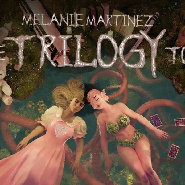 This is a square picture for the Melanie Martinez The Trilogy Tour at MGM Grand Garden Arena Las Vegas 2024