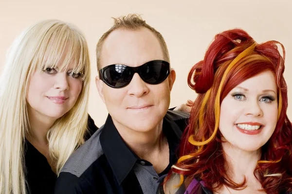 This is an image of the members of the band the B 52s