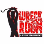 This is a picture of the LOGO for the Wreck Room Las Vegas Rage Experience