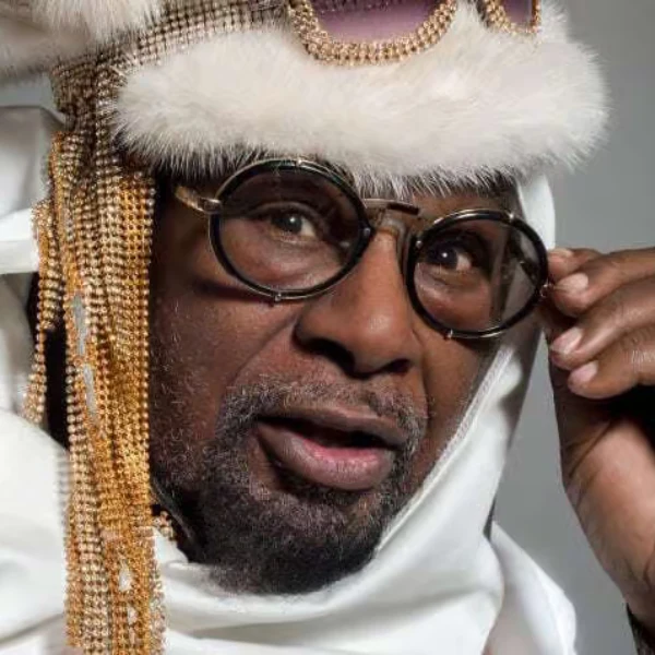 This is a picture of singer George Clinton