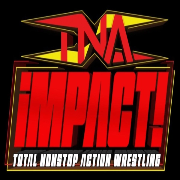 This is a poster for TNA Impact Wrestling in Las Vegas
