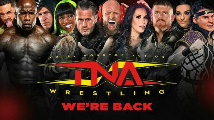 This is a TNA Wrestling poster