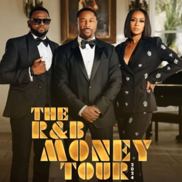 This is a picture of the concert poster for the Tank RB Money Tour