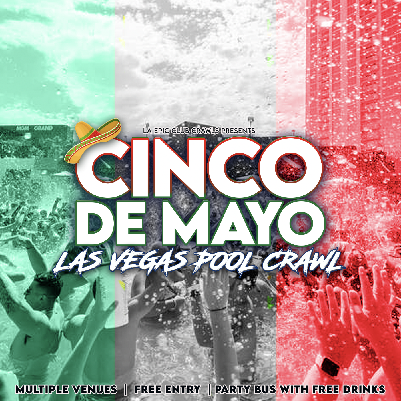 cinco de mayo pool crawl las vegas