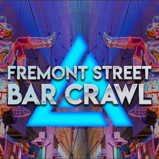 Fremont street bar crawl las vegas