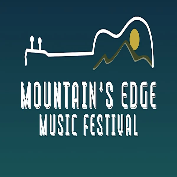 This is the Mountains Edge Music Festival square logo