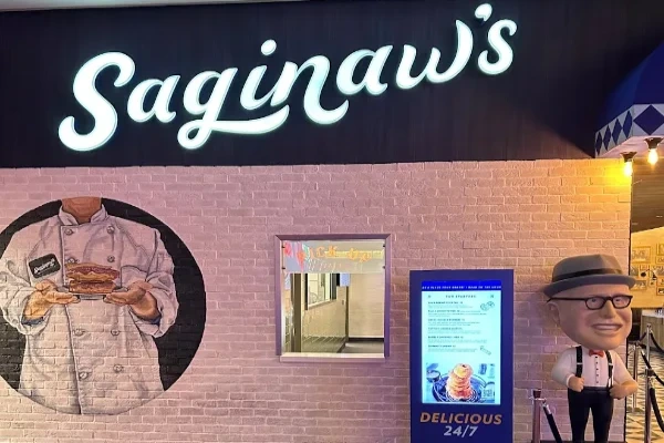 Late Night Dining Downtown Las Vegas - Saginaw's Delicatessen at the Circa Resort in Downtown Las Vegas.