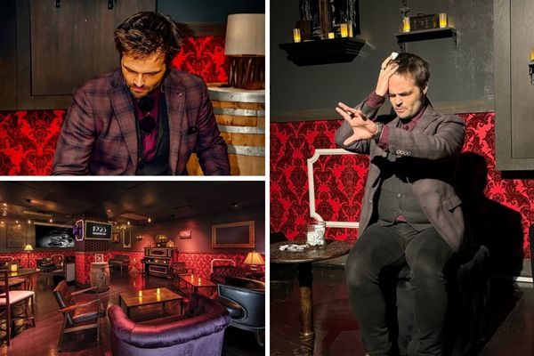 Ghost Stories Las Vegas Show Discount Tickets - actors perform a magical seance on and eerie stage at Mandalay Bay.