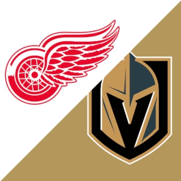 Detroit Red Wings vs Vegas Golden Knights Tickets Las Vegas. Vegas Golden Knights players competing during an NHL game at T-Mobile Arena in Las Vegas.