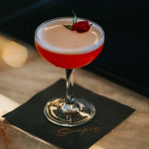 This is a cocktail featured for Lasies Night at Siempre Libre JB at UnCommons