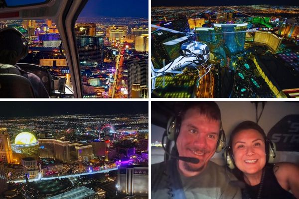 Helicopter Night Flight Las Vegas