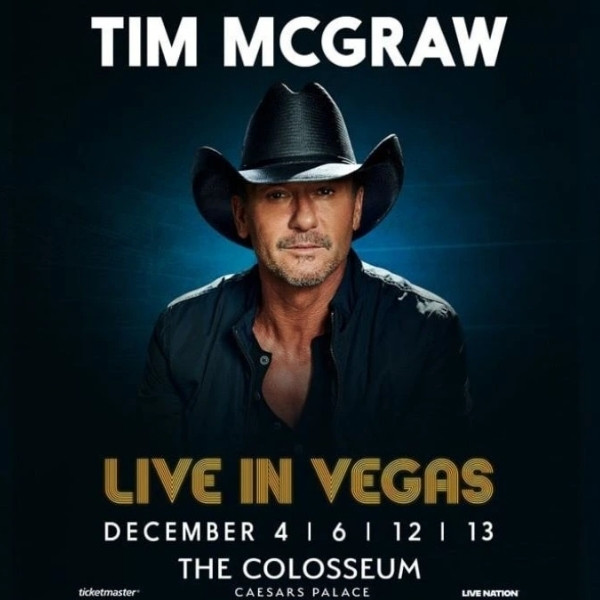 Tim McGraw concert in Las Vegas