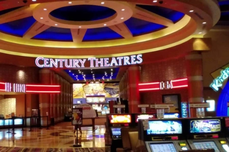 Century 16 Santa Fe Station movie theater interior