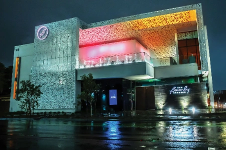 The Beverly Theater independent film house Downtown Las Vegas exterior or interior