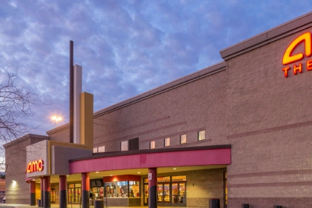 AMC Rainbow Promenade 10 movie theater exterior Las Vegas
