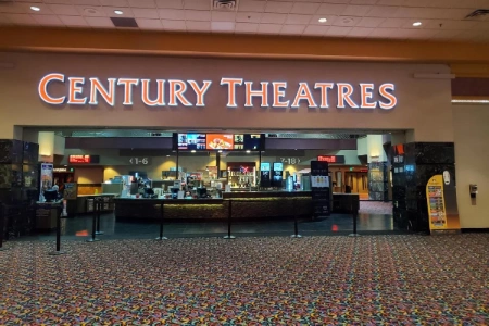 Century Orleans 18 movie theater entrance