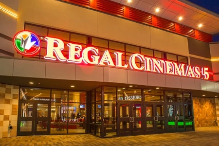 Regal Summerlin Luxury movie theater entrance Downtown Summerlin