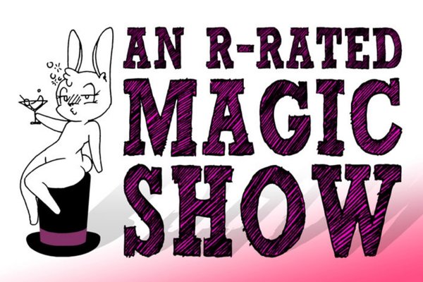 An R Rated Magic Show Las Vegas Promotional Banner