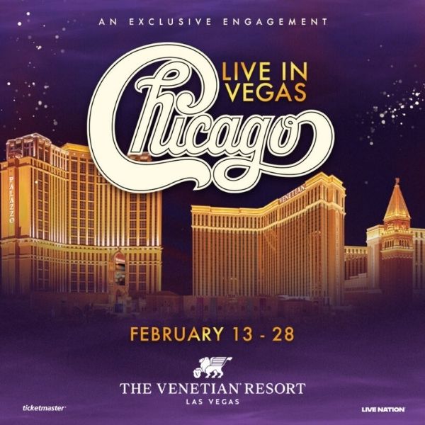 Chicago Live in Las Vegas Promotional Banner