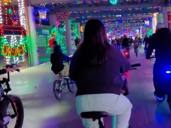 Glittering Lights Bicycle Day