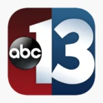 a multi-colored logo for the local Las Vegas television syndicate for abc