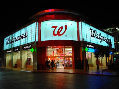 Walgreens on the Las Vegas Strip at night