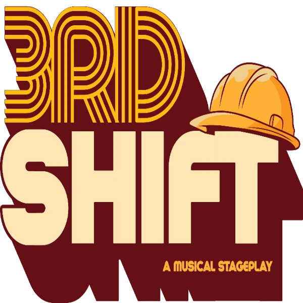 the logo for the 3rd shift play in Las Vegas at the Clark county library