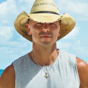 Kenny Chesney Artist image with beach in background