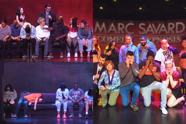 Marc Savard Comedy Hypnosis Pictures of the Show