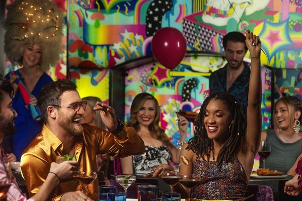 The Party at Superfrico Las Vegas Dinner Show Experience Picture of Guests enjoying the Show