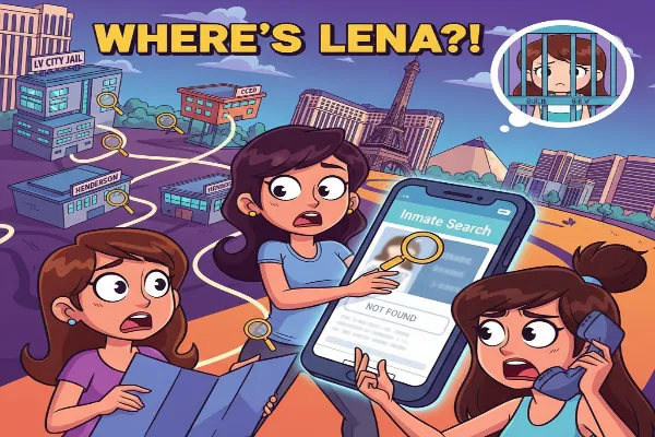 People using the Las Vegas inmate search and Clark County jail locator guide