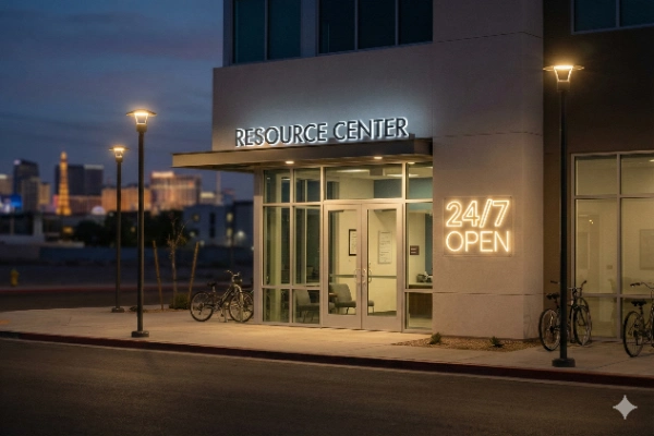 Shelter tonight in Las Vegas: 24/7 and open-now options and how to start with 211.