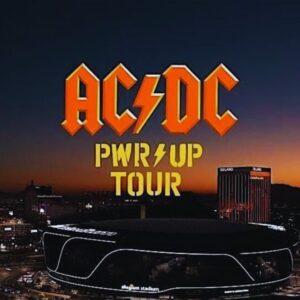 ACDC Concert at Allegiant Stadium Promotional Image