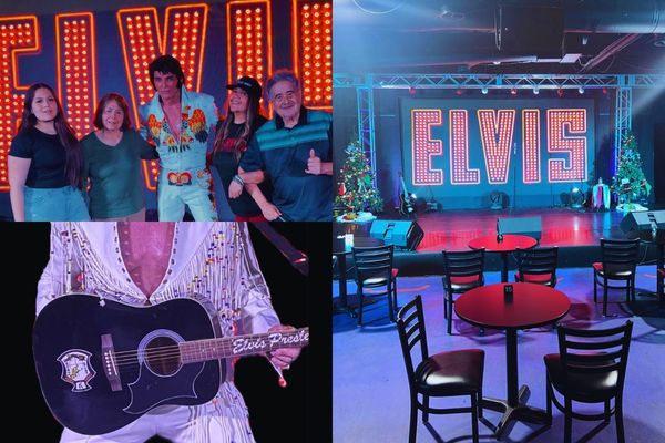 THE KING IN CONCERT STARRING TIM WELCH SHOW COLLAGE