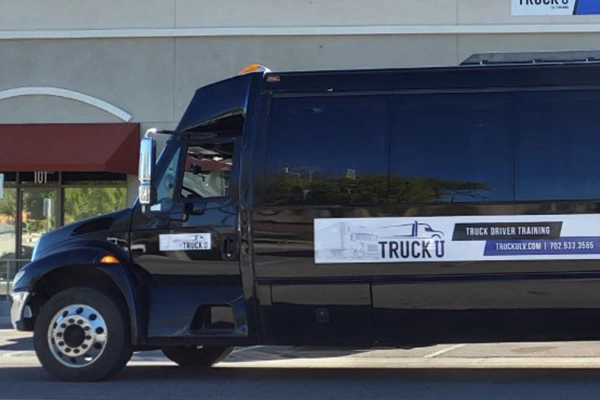 Commercial training vehicle used for Truck U CDL Training in Las Vegas
