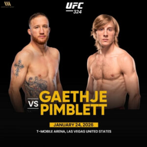 UFC 324 Gaethje vs. Pimblett Las Vegas Promotional