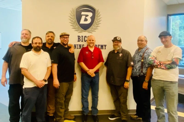 Group of Electrical JATC of Southern Nevada apprenticeship participants posing at a training academy in Las Vegas