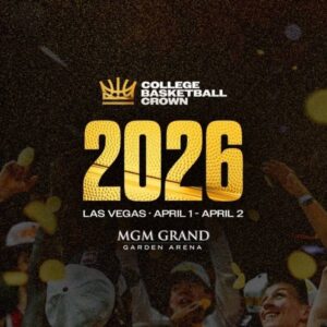 College basketball crown las vegas games promotional image