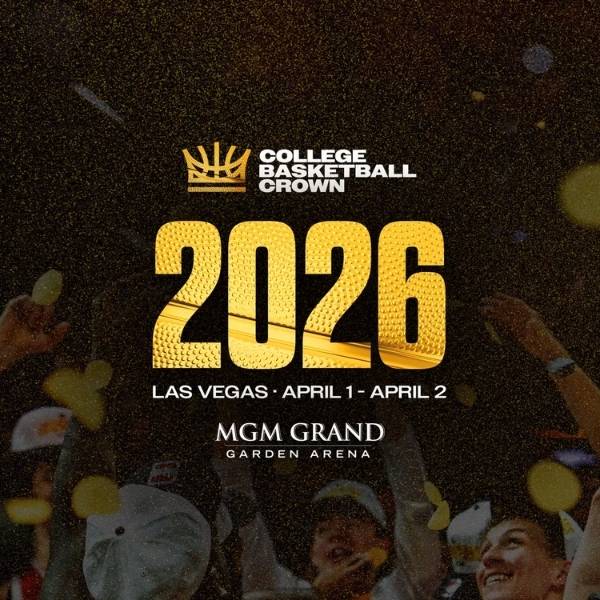 College basketball crown las vegas games promotional image
