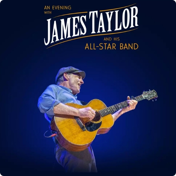 James Taylor and His All-Star Band Promotional Image Concert in Las Vegas