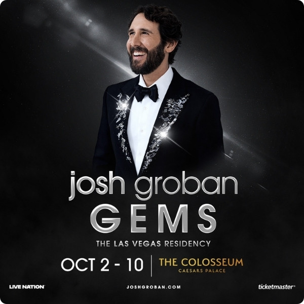 Josh Groban Concert in Las Vegas GEMS
