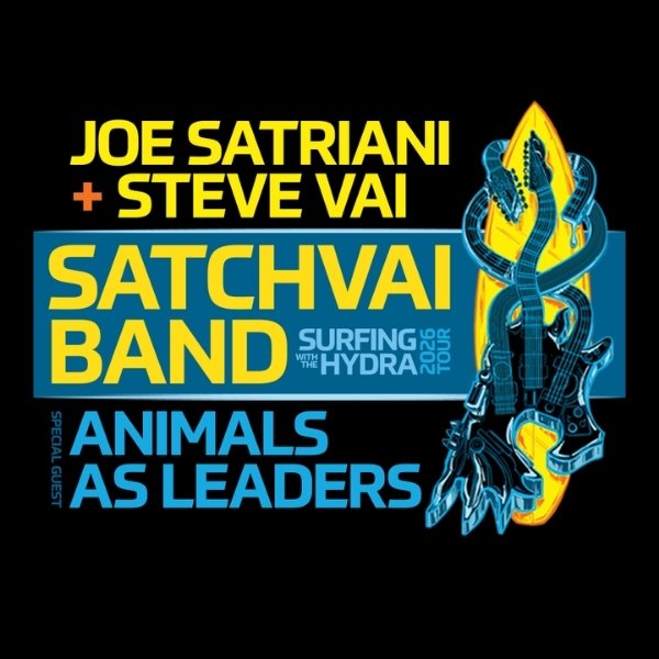 SatchVai Band Ft Joe Satriani & Steve Vai Concert in Las Vegas Promotional Image