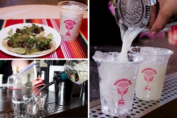 Carousel Bar Cinco de Mayo Drinks and Food