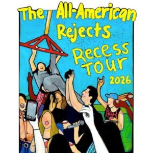 All American Rejects Recess Tour 2026 Promotional Image