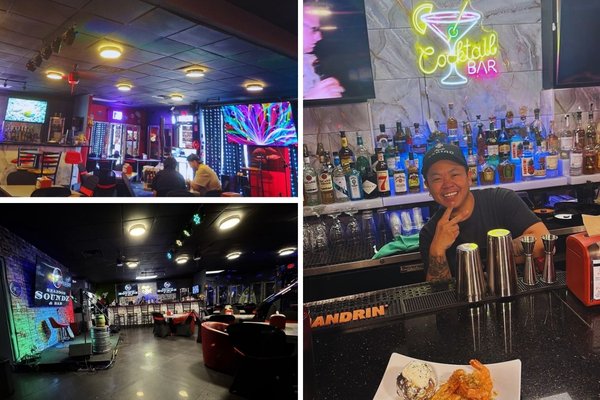 Seafood Soundz & Bar Las Vegas Indoor seating and bar picture