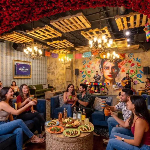 Patrons celebrate Cinco de Mayo at Mas Por Favor in Las Vegas Chinatown