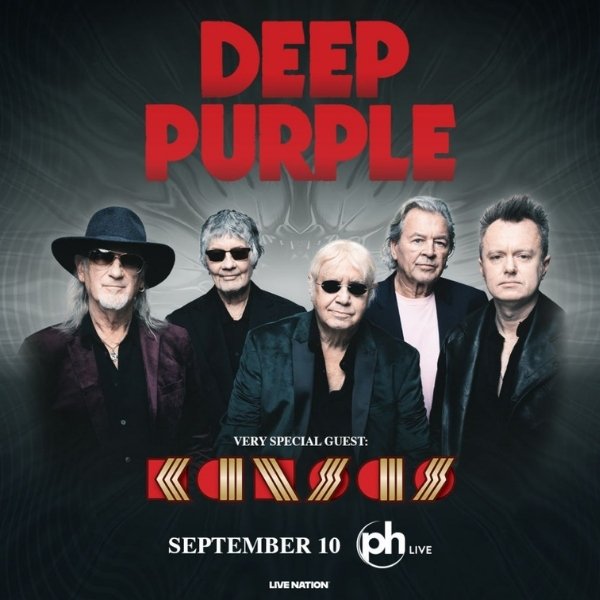 Deep Purple with special guest KANSAS Concert in Las Vegas promotional image