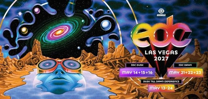 EDC Las Vegas Promotional banner for 2027