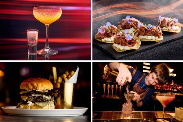 F1 Arcade Las Vegas Food and Drink Offerings