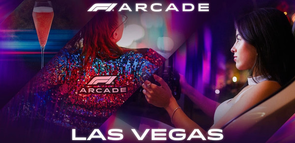 F1 Las Vegas Arcade Advertisement